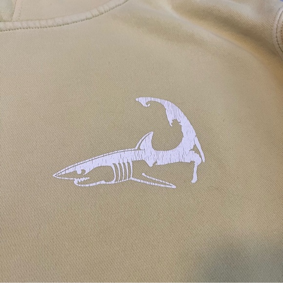 Yellow Cape Shark Hoodie - Picture 4 of 4